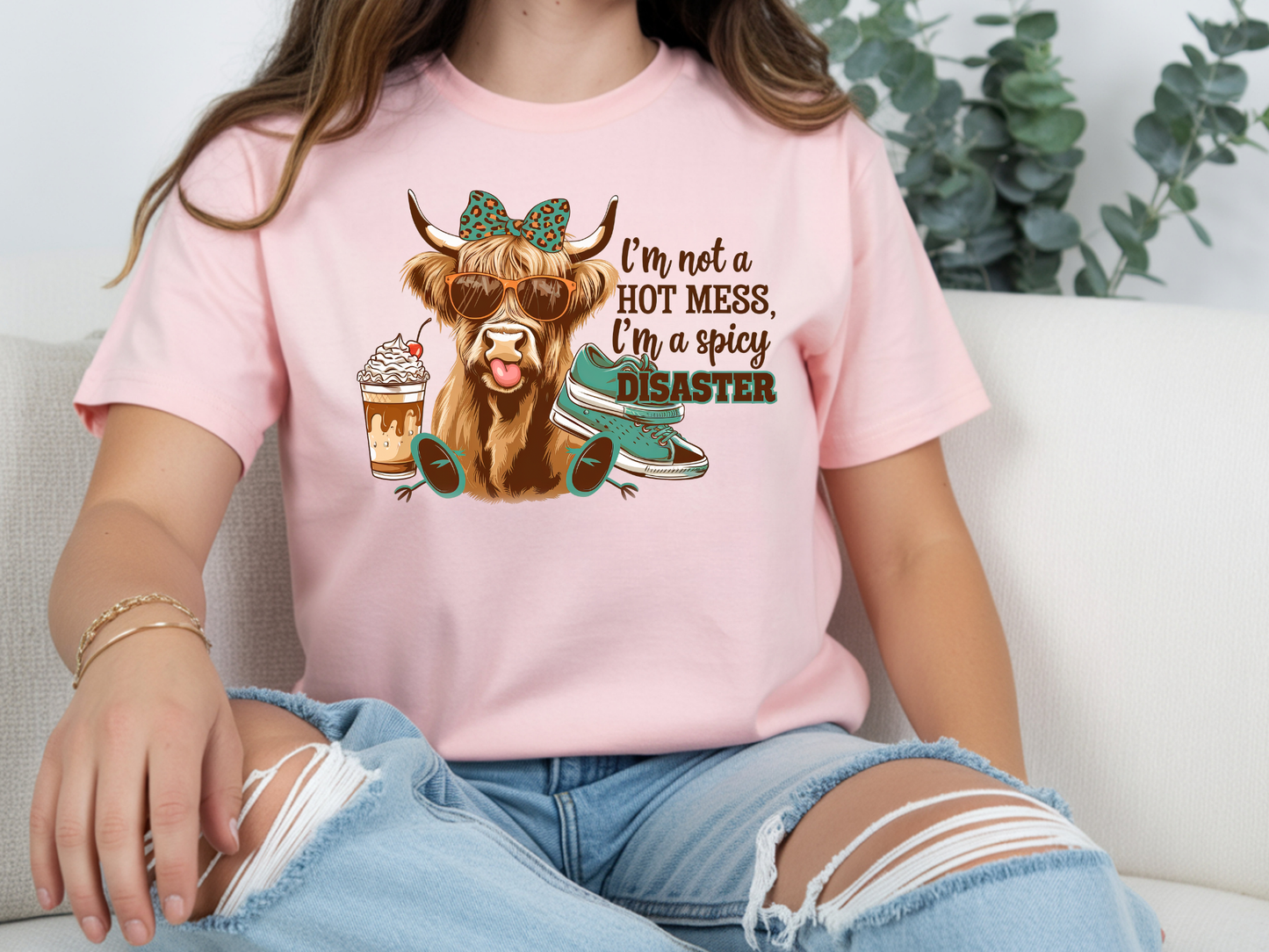 Hot Mess Highland Cow