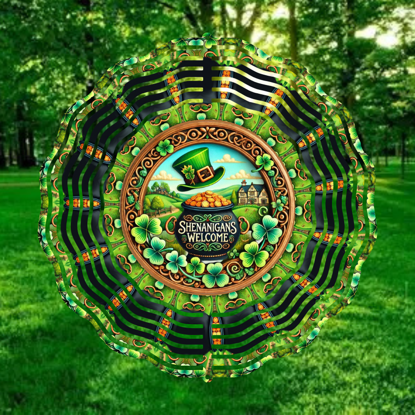 St. Patrick's Day Windspinners