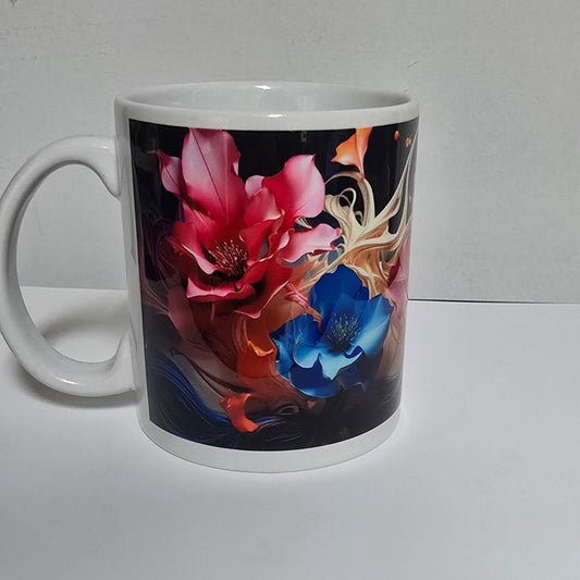 Watercolor Flower Mug