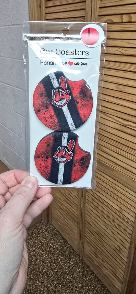 Indians Car Coasters