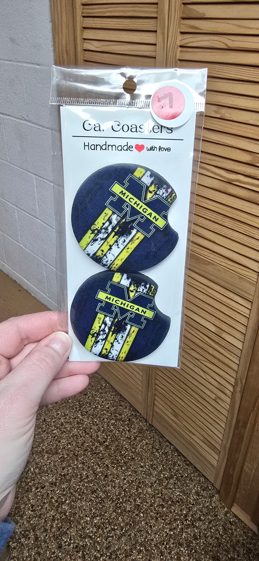 Michigan Car Coasters